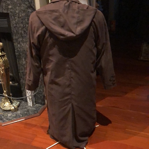 London Fog Maxi Length Overcoat/Raincoat Size Small/Medium - Picture 5 of 15